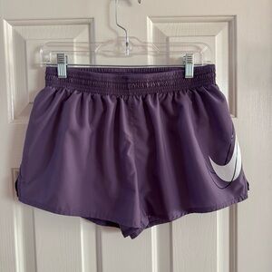 Nike Women's Athletic Shorts in Purple
